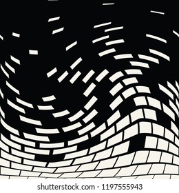 abstract seamless geometric wall pattern vector background