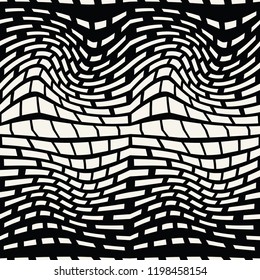 abstract seamless geometric wall pattern vector background