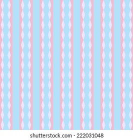 Abstract seamless geometric wallpaper pattern. Calm pastel colors