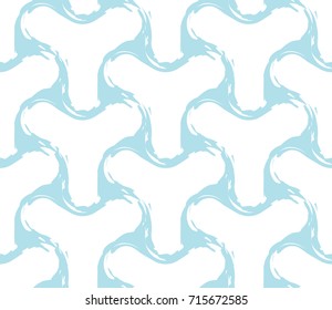 abstract seamless geometric Y grid pattern