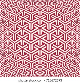 abstract seamless geometric Y grid pattern