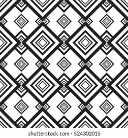 Abstract seamless geometrical background. Vector illustration