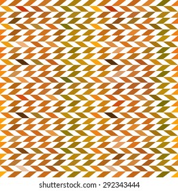 Abstract seamless geometrical pattern. Chain of rhombuses inclined forty-five degrees. The coffee colors. In vector format.