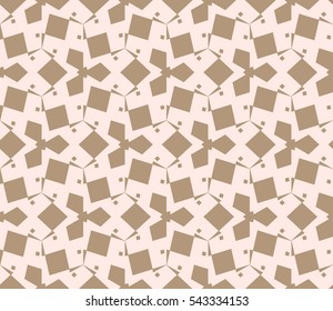 abstract seamless geometries pattern. Beige color. for wallpaper. design page fill. Vector illustration