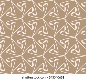 abstract seamless geometries pattern. Beige color. for wallpaper. design page fill. Vector illustration