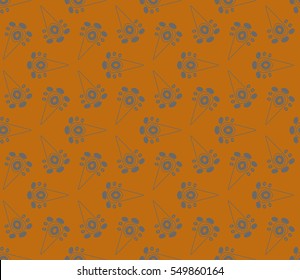 abstract seamless geometries pattern. Beige color. for wallpaper. design page fill. Vector illustration