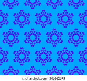abstract seamless geometries pattern. Blue color. for wallpaper. design page fill. Vector illustration