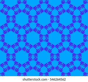 abstract seamless geometries pattern. Blue color. for wallpaper. design page fill. Vector illustration