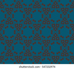 abstract seamless geometries pattern. Blue color. for wallpaper. design page fill. Vector illustration
