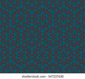 abstract seamless geometries pattern. Blue color. for wallpaper. design page fill. Vector illustration