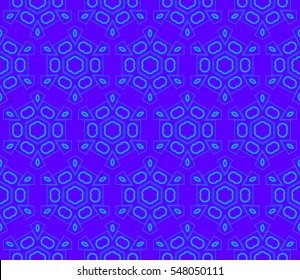 abstract seamless geometries pattern. Blue color. for wallpaper. design page fill. Vector illustration