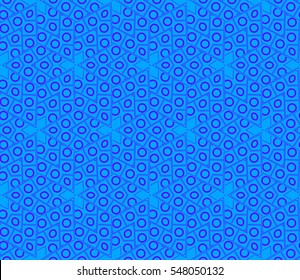 abstract seamless geometries pattern. Blue color. for wallpaper. design page fill. Vector illustration