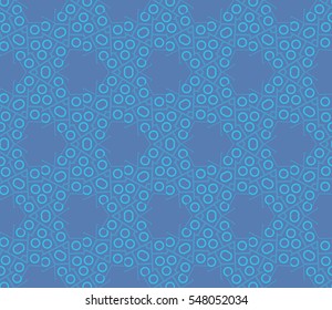 abstract seamless geometries pattern. Blue color. for wallpaper. design page fill. Vector illustration