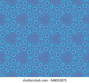 abstract seamless geometries pattern. Blue color. for wallpaper. design page fill. Vector illustration