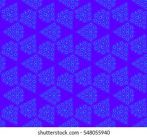 abstract seamless geometries pattern. Blue color. for wallpaper. design page fill. Vector illustration