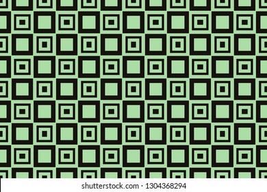 abstract seamless geometries pattern. Green color. for wallpaper. design page fill. Vector illustration.