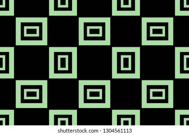 abstract seamless geometries pattern. Green color. for wallpaper. design page fill. Vector illustration.