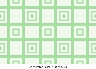 abstract seamless geometries pattern. Green color. for wallpaper. design page fill. Vector illustration.