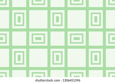 abstract seamless geometries pattern. Green color. for wallpaper. design page fill. Vector illustration.