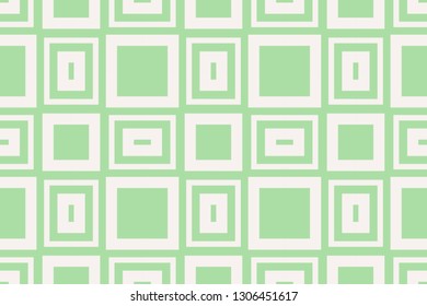 abstract seamless geometries pattern. Green color. for wallpaper. design page fill. Vector illustration.