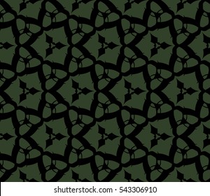 abstract seamless geometries pattern. Green color. for wallpaper. design page fill. Vector illustration.