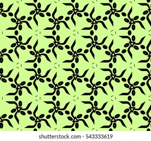 abstract seamless geometries pattern. Green color. for wallpaper. design page fill. Vector illustration.