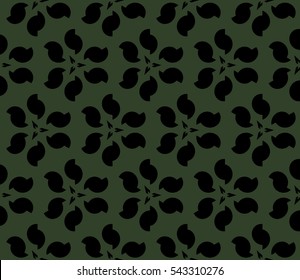 abstract seamless geometries pattern. Orange color. for wallpaper. design page fill. Vector illustration
