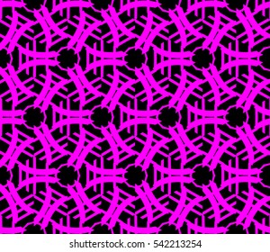 abstract seamless geometries pattern. Purple color. for wallpaper. design page fill. Vector illustration