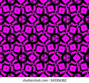 abstract seamless geometries pattern. Purple color. for wallpaper. design page fill. Vector illustration