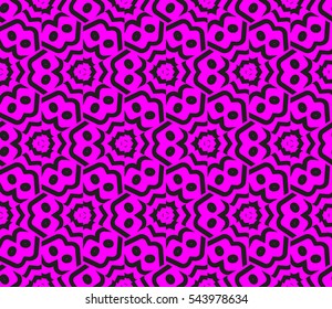 abstract seamless geometries pattern. Purple color. for wallpaper. design page fill. Vector illustration