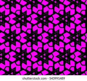 abstract seamless geometries pattern. Purple color. for wallpaper. design page fill. Vector illustration