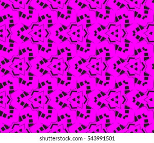 abstract seamless geometries pattern. Purple color. for wallpaper. design page fill. Vector illustration