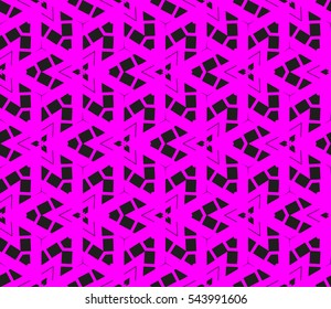abstract seamless geometries pattern. Purple color. for wallpaper. design page fill. Vector illustration