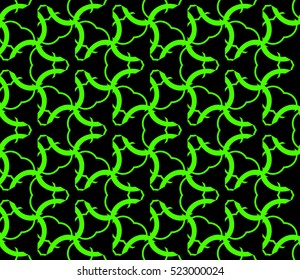abstract seamless geometries pattern. Vector illustration. Green color. for wallpaper. design page fill