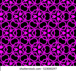 abstract seamless geometries pattern. Vector illustration. Purple color. for wallpaper. design page fill