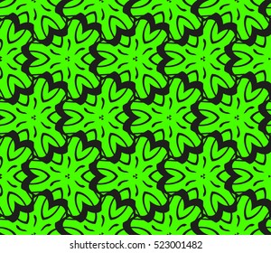 abstract seamless geometries pattern. Vector illustration. Green color. for wallpaper. design page fill