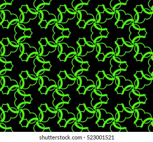 abstract seamless geometries pattern. Vector illustration. Green color. for wallpaper. design page fill