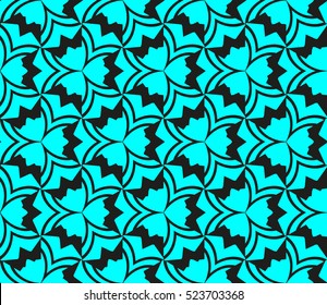abstract seamless geometries pattern. Vector illustration. Blue color. for wallpaper. design page fill