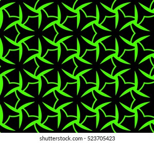 abstract seamless geometries pattern. Vector illustration. Green color. for wallpaper. design page fill