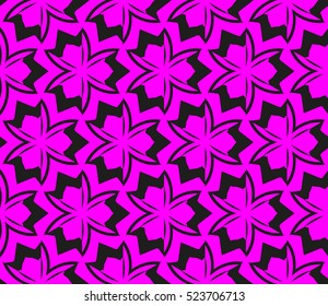 abstract seamless geometries pattern. Vector illustration. Purple color. for wallpaper. design page fill