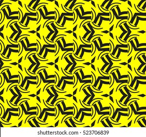 abstract seamless geometries pattern. Vector illustration. Yellow color. for wallpaper. design page fill