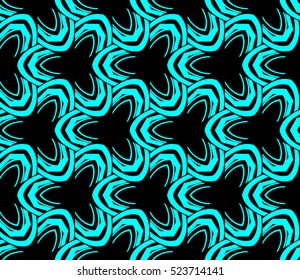 abstract seamless geometries pattern. Vector illustration. Blue color. for wallpaper. design page fill