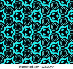 abstract seamless geometries pattern. Vector illustration. Blue color. for wallpaper. design page fill