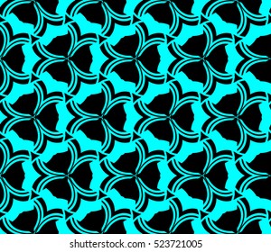 abstract seamless geometries pattern. Vector illustration. Blue color. for wallpaper. design page fill