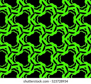 abstract seamless geometries pattern. Vector illustration. Green color. for wallpaper. design page fill
