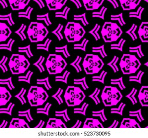 abstract seamless geometries pattern. Vector illustration. Purple color. for wallpaper. design page fill