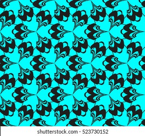 abstract seamless geometries pattern. Vector illustration. Blue color. for wallpaper. design page fill