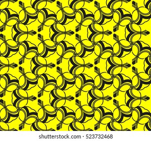 abstract seamless geometries pattern. Vector illustration. Yellow color. for wallpaper. design page fill