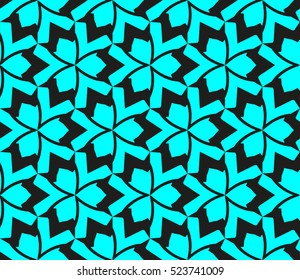 abstract seamless geometries pattern. Vector illustration. Blue color. for wallpaper. design page fill