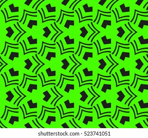 abstract seamless geometries pattern. Vector illustration. Green color. for wallpaper. design page fill
